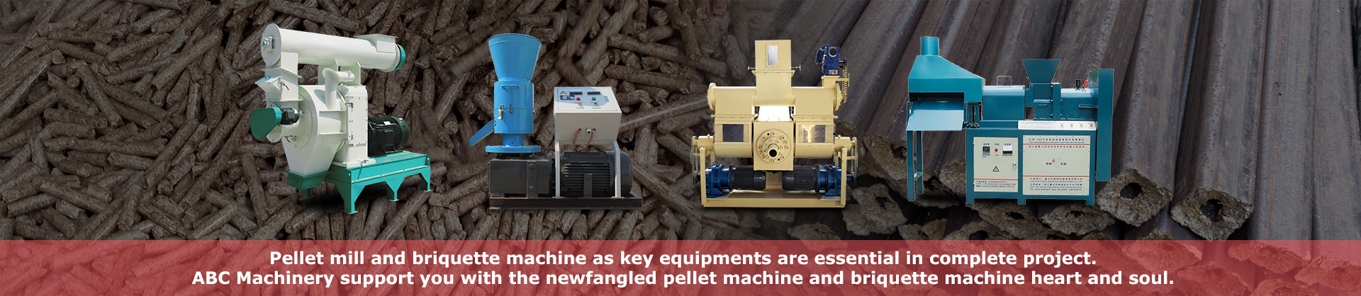 pellet mill and briquette machine